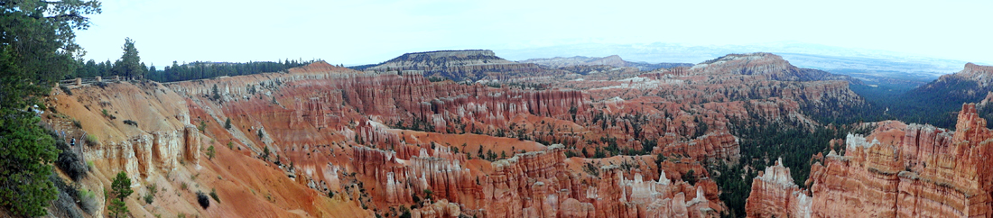 panorama of Sunset Point at Bryce Canyon National Park